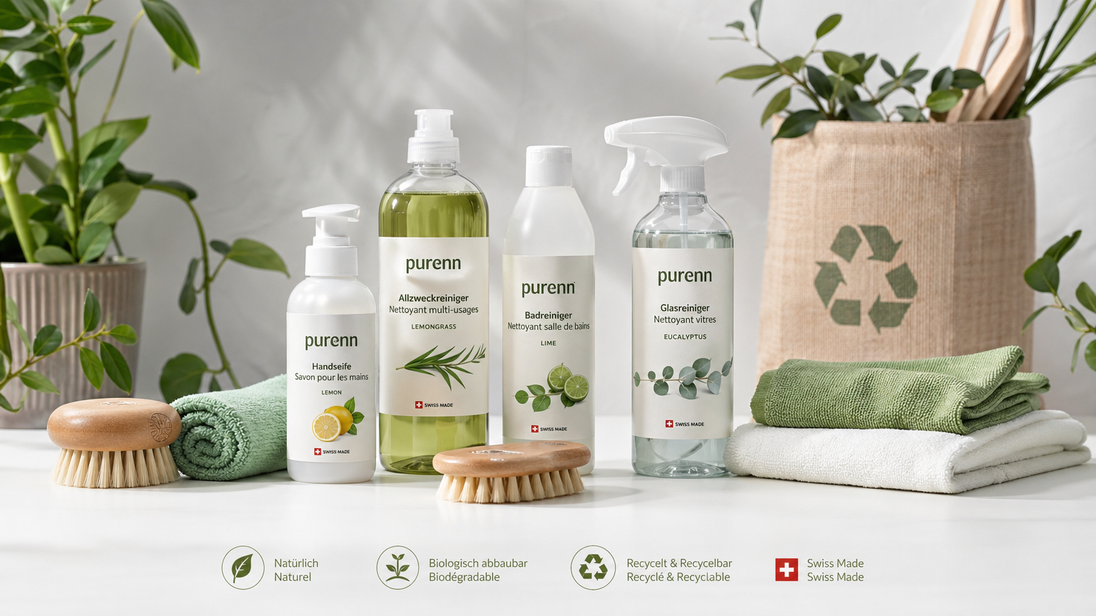 Ökologische Reinigung: Nachhaltig sauber mit umweltfreundlichen Methoden